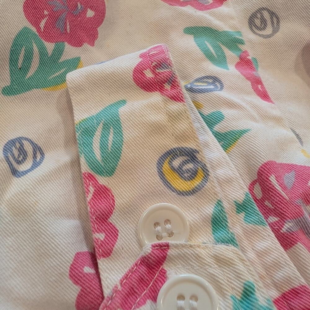 90's Youth Baby AOP Flower Summer Romper - Picture 5 of 6